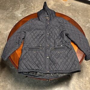 Steve Madden Puffer Full Zip Hooded Jacket 1X